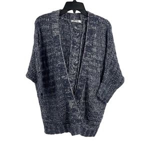 LAMade Blue Chunky Knit Pullover Sweater Size ?Med? Oversized